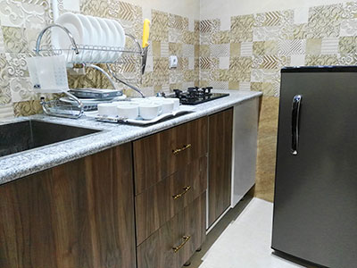 سوئیت رمانتیک با نمای شهر